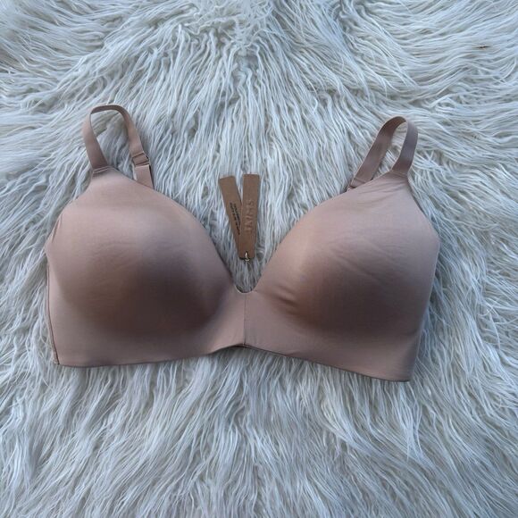 Skims Wireless Form T-shirt Bra Clay Size 42DD - Picture 2 of 8